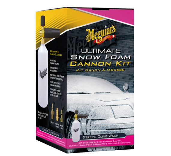 Meguiar's Snow Cannon Kit - incl. ULTIMATE Snow foam